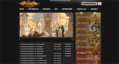 Desktop Screenshot of drachenlanze-hoerspiel.de